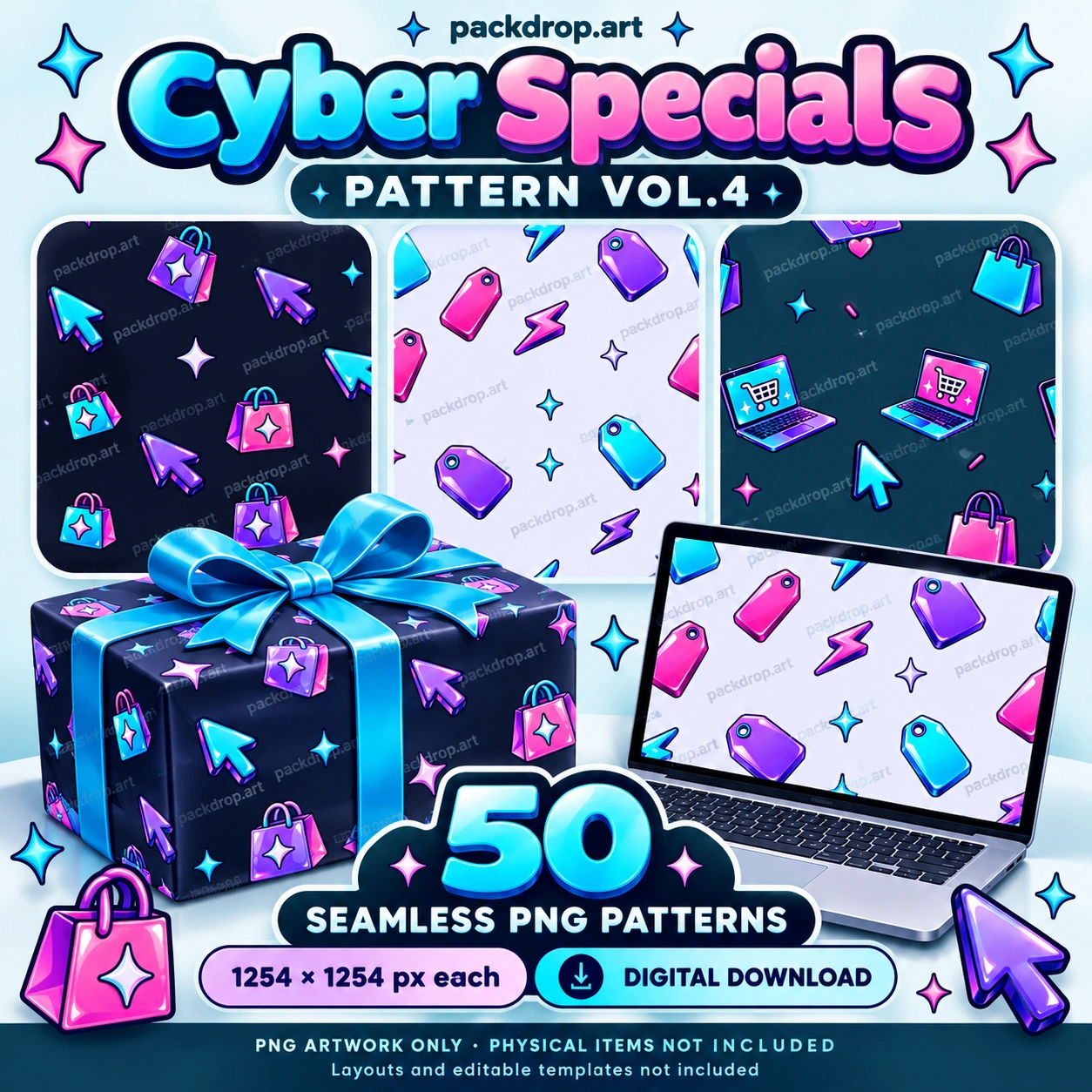 Cyber Specials — Pattern Vol. 4 — Cyber Specials digital-paper cover