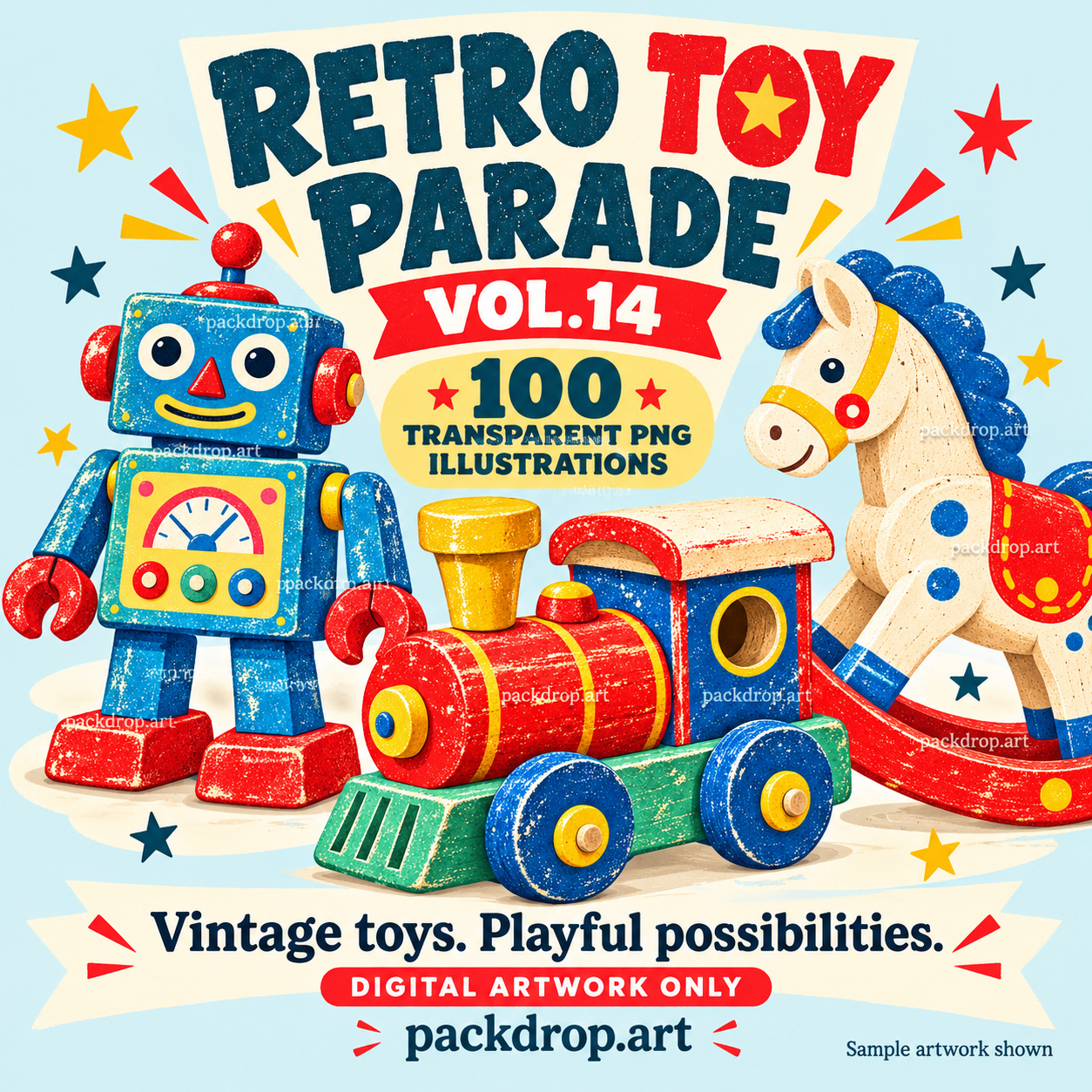 Retro Toy Parade — Vol. 14 — Retro Toy Parade collection cover
