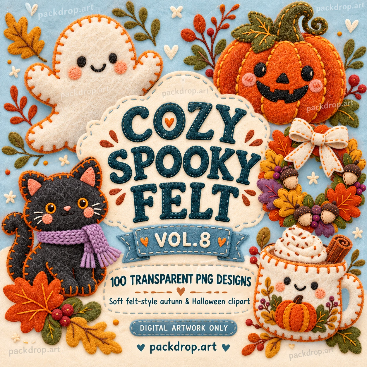 Cozy Spooky Felt — Vol. 8 — Cozy Spooky Felt collection cover